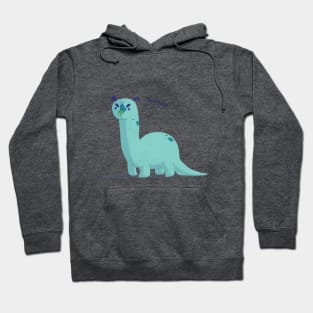 Long neck dog-osaurs Hoodie